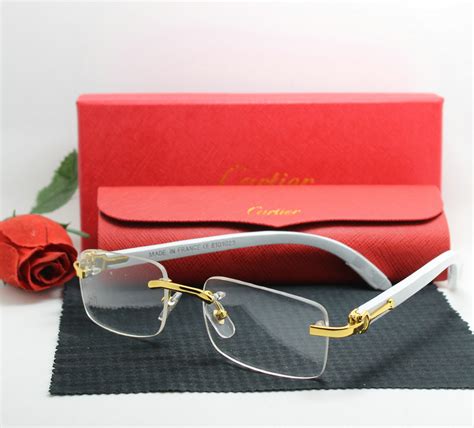 cartier reading glasses replica|pre owned cartier glasses.